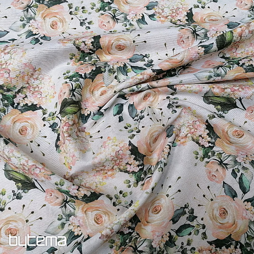 Tissu déco FLEURS ZELDA