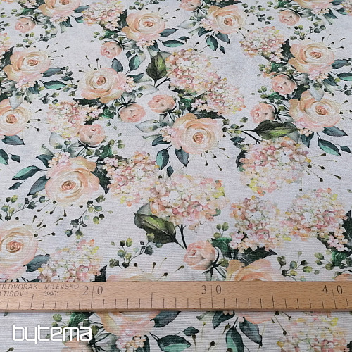 Tissu déco FLEURS ZELDA