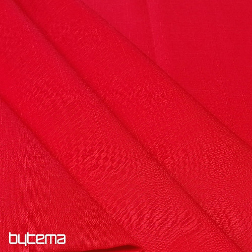 Tissu déco Téflon ELBA rouge