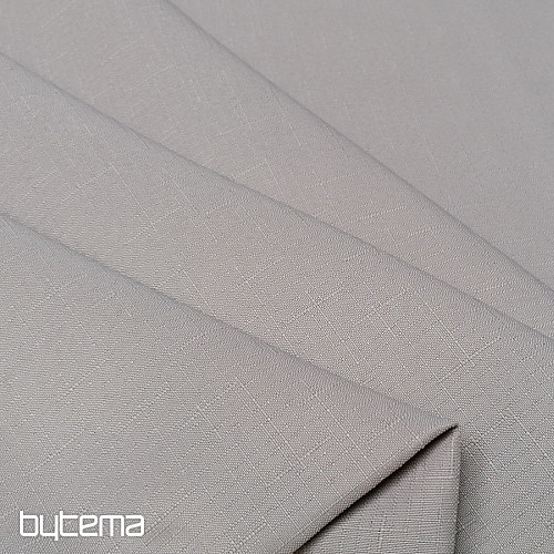 Tissu déco Téflon ELBA gris