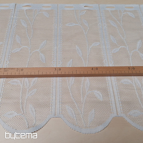 Rideau jacquard pour vantaux de vitrail