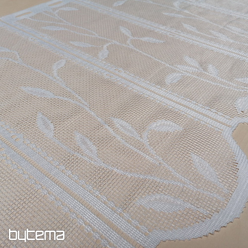 Rideau jacquard pour vantaux de vitrail