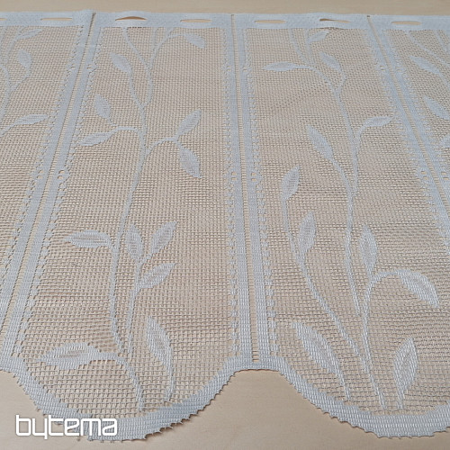 Rideau jacquard pour vantaux de vitrail
