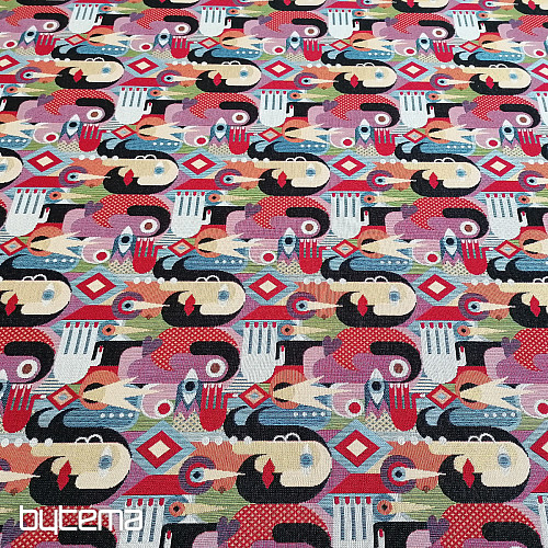 Tissu de tapisserie ART FACE