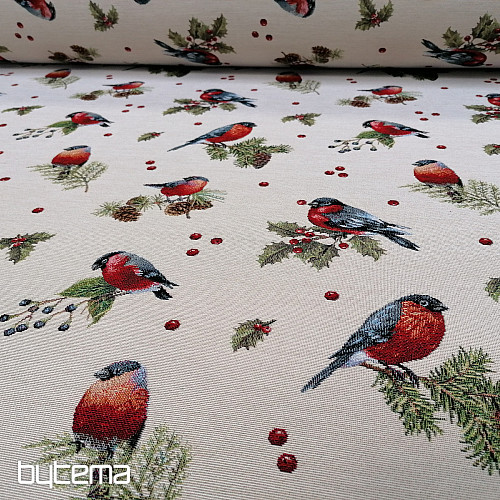Tissu à tapisserie OISEAU D&#39;HIVER