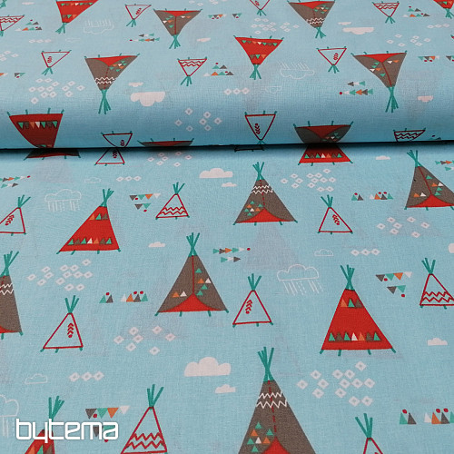 Tissu décoratif TIPI INDIEN