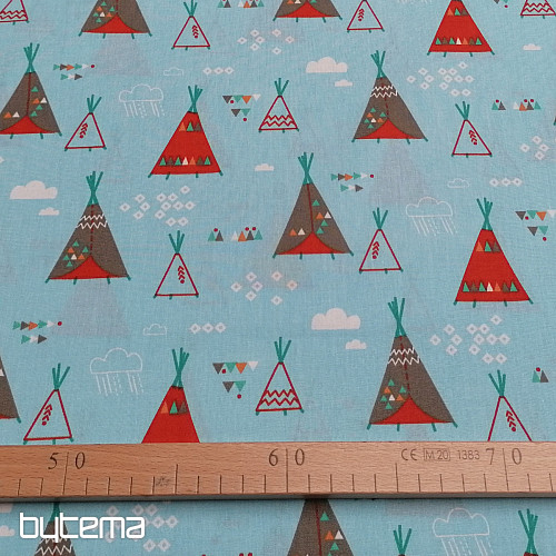 Tissu décoratif TIPI INDIEN