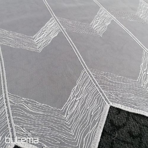 Rideau vitrail - voile avec broderie 261911