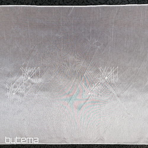 Mur japonais - Rideau japonais avec broderie aspect brillant