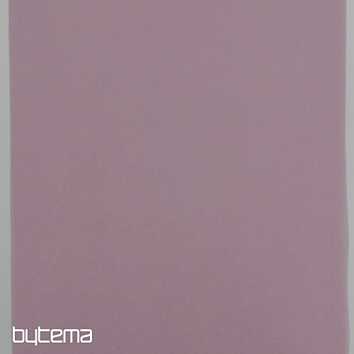 Drap jersey BAMBOU - COTON BIO lilas