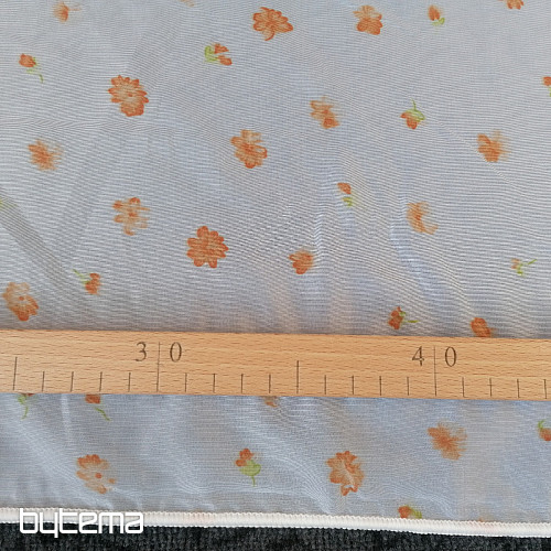 Rideau voilage court 80 cm