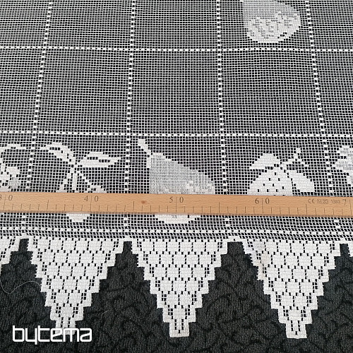 Rideau vitrail - jacquard 44550