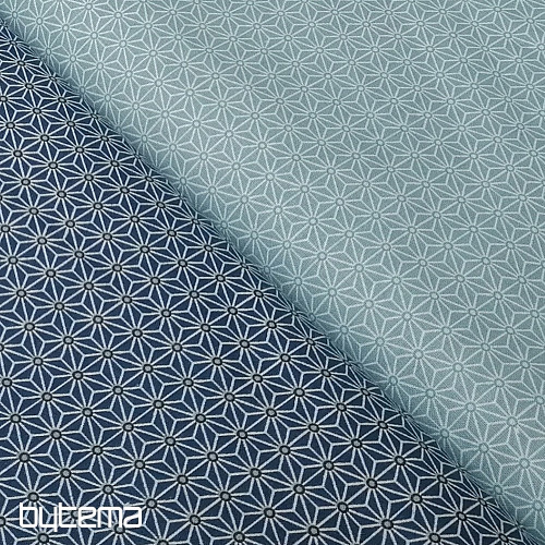 Tissu déco SAKI 27 turquoise clair