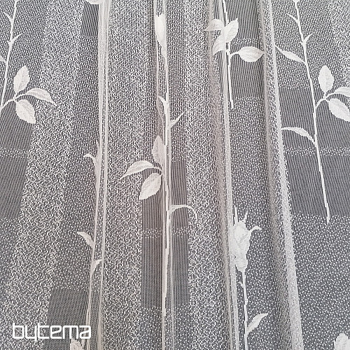 Rideau jacquard 300 cm tulipes