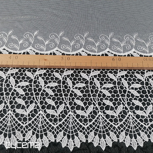 Rideau de luxe GERSTER 11741 blanc