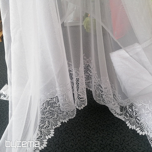 Rideau de luxe GERSTER 11741 blanc