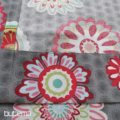 Rideau décoratif Fleur de Mandala -130x245 cm