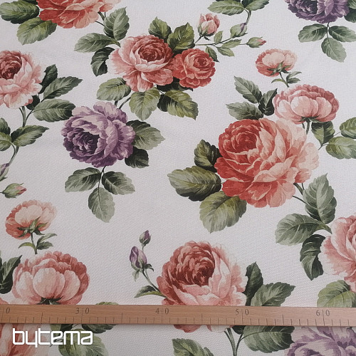 Tissu décoratif SPRINGTIME-roses