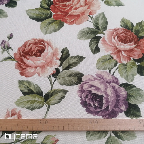 Tissu décoratif SPRINGTIME-roses
