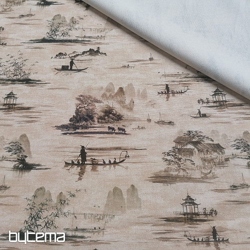 Tissu décoratif PEKIN-G bateaux