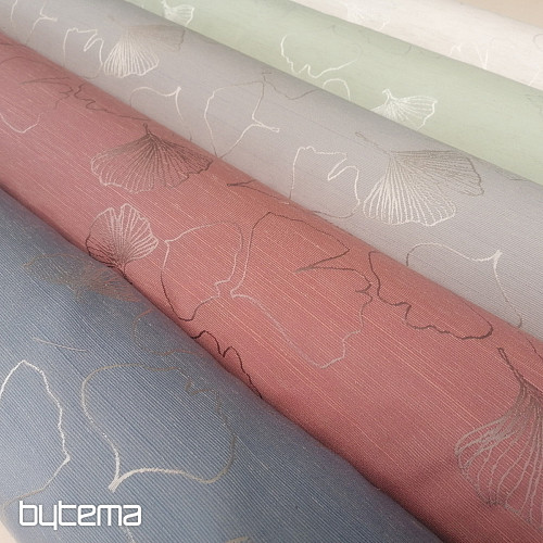 Tissu décoratif GRACE GINKO 97 bleu