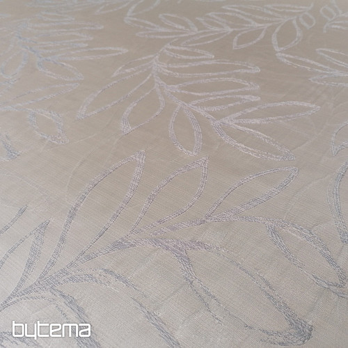 Tissu décoratif SALVIA 79 doré-beige-gris