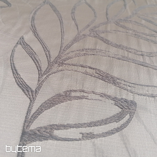 Tissu décoratif SALVIA 79 doré-beige-gris