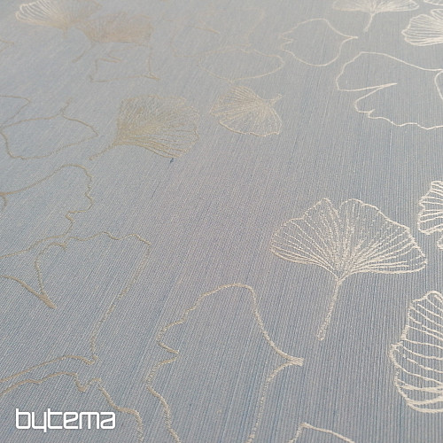 Tissu décoratif GRACE GINKO 97 bleu