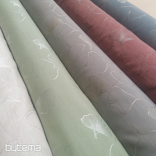 Tissu décoratif GRACE GINKO 97 gris