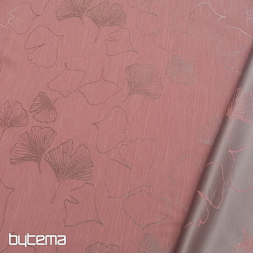 Tissu décoratif GRACE GINKO 37 rouge