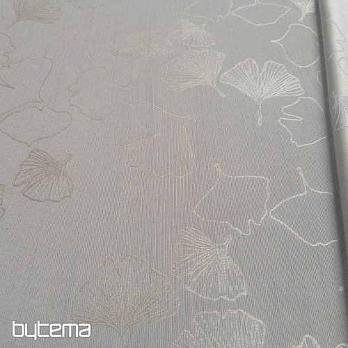 Tissu décoratif GRACE GINKO 97 gris