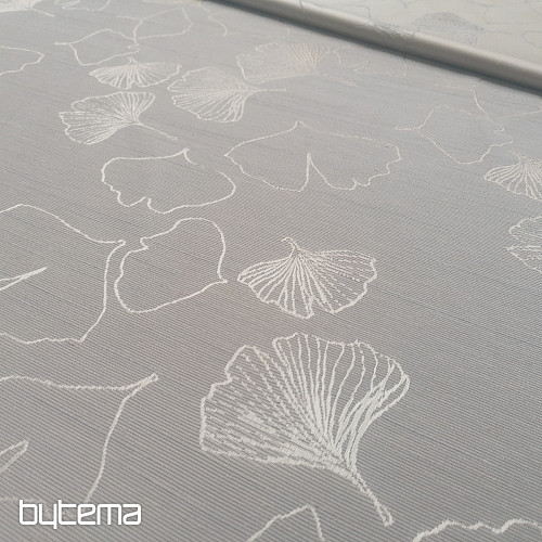 Tissu décoratif GRACE GINKO 97 gris