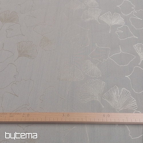 Tissu décoratif GRACE GINKO 97 gris