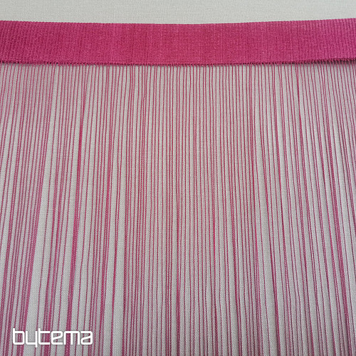 Rideau à fils - fuchsia 160 cm x 290 cm