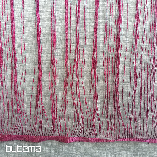 Rideau à fils - fuchsia 160 cm x 290 cm