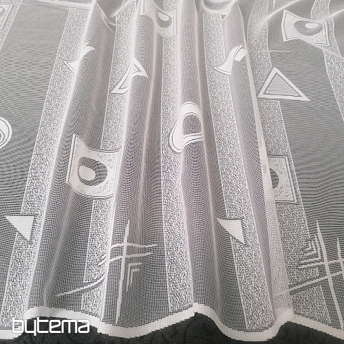 Rideau jacquard 8852/300 blanc