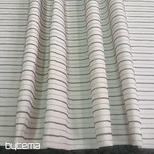 Tissu déco Rayures grises