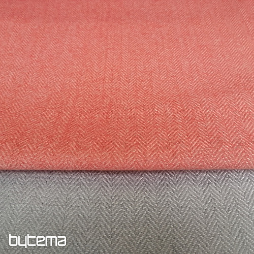 tissu de revêtement JURA CORAL largeur 142 cm