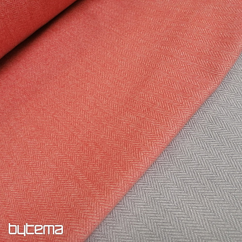 tissu de revêtement JURA CORAL largeur 142 cm