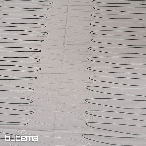 Tissu décoratif FORMIA noir