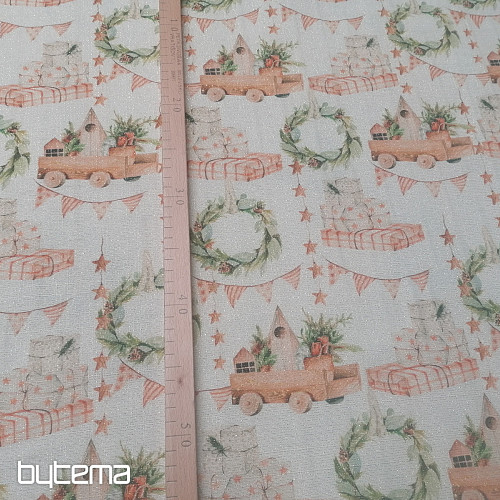 Jouets en tissu de décoration de Noël