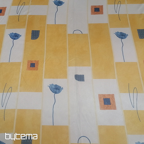 Tissu décoratif Cercle de fleurs