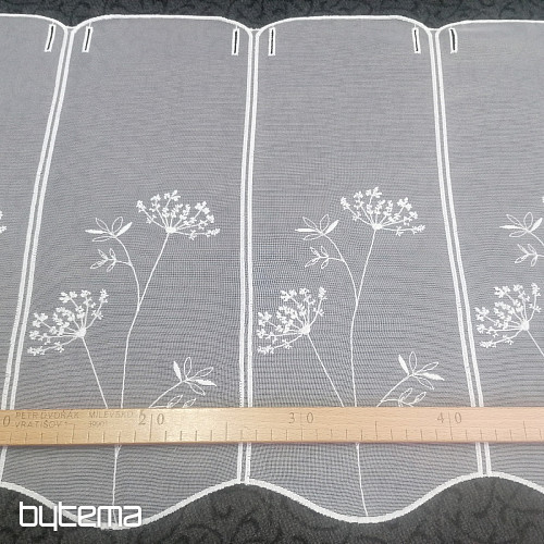 Rideau vitrail brodé 11754/0001