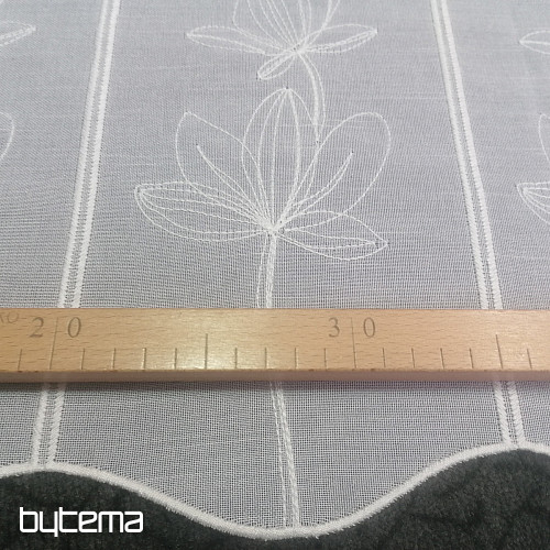 Rideau brodé pour vitrail 11752/0010