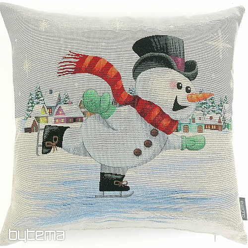 Tapisserie de Noël BONS DE NEIGE SUR PATINS