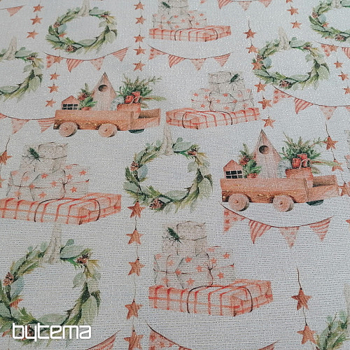 Jouets en tissu de décoration de Noël