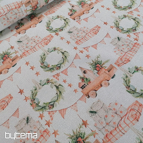 Jouets en tissu de décoration de Noël