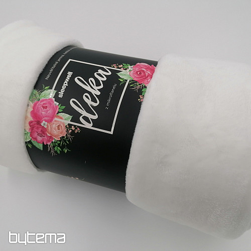 Couverture MICROFLANELLE 150x200 blanc