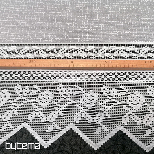 Rideau jacquard pour vitrail 605921