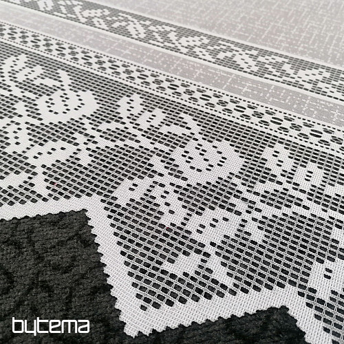 Rideau jacquard pour vitrail 605921